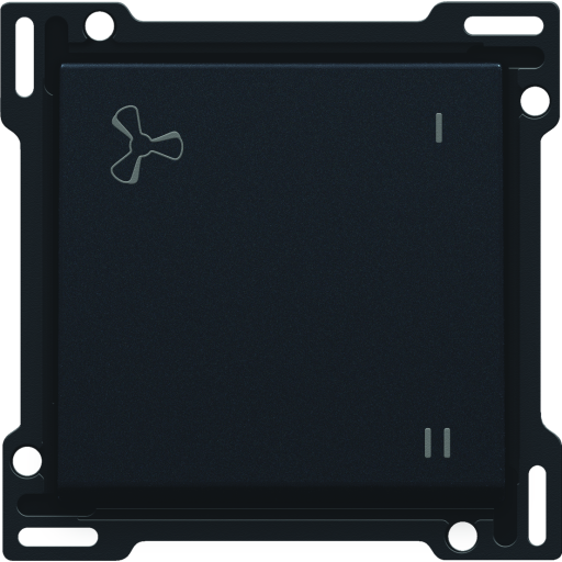 Tangent med ventilations symbol, black coated