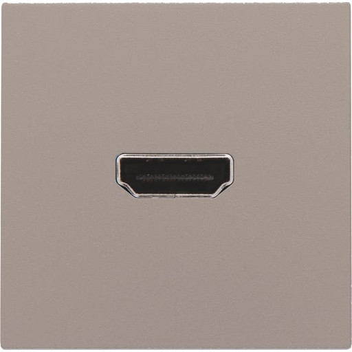 Niko HDMI udtag med terminaler for ledningsmontering, bronze