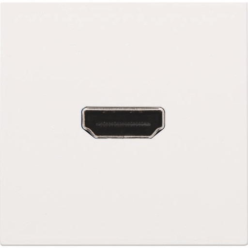 Niko HDMI udtag connector for stikmontering, hvid