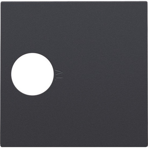 Billede af Afdækning for antenneudtag 1 x coax TV, anthracite