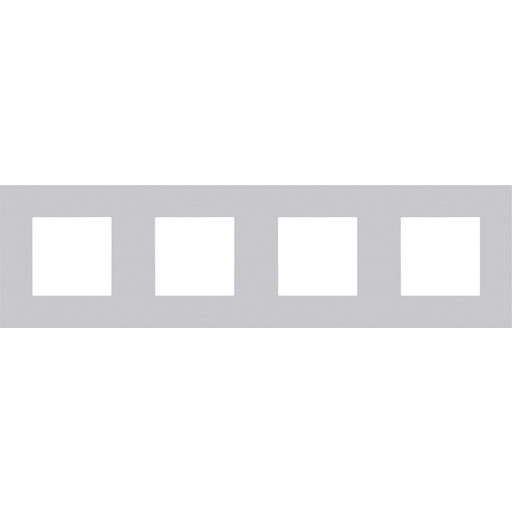 Billede af Ramme 4-modul, Pure, alu grey