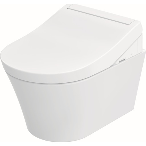 Toto Washlet RG dusjtoalett, uten skyllekant, rengjøringsvennlig, hvit Baderom > Toalettet