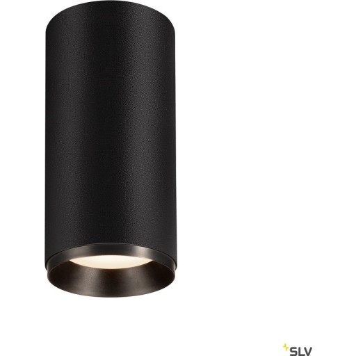 NUMINOS L, taklampa, 4000K, 2715 lm, 60°, svart/svart