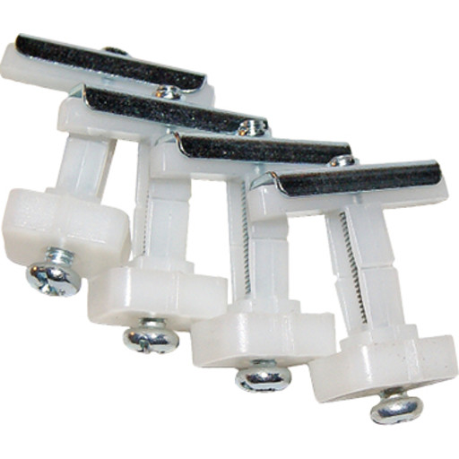 T-bolt med nylonhoved, 4 stk.