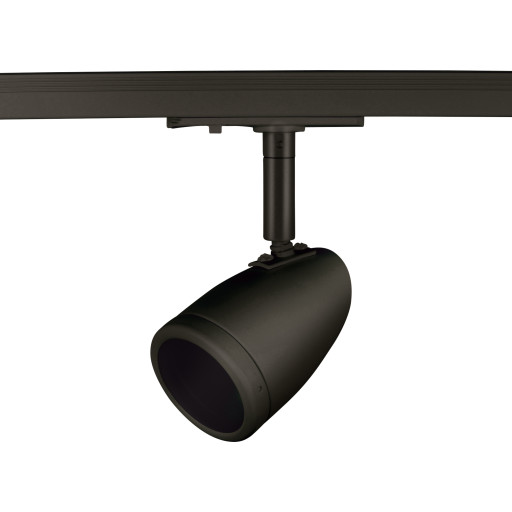 Square 1F 230V Spot med afskærmning Sort