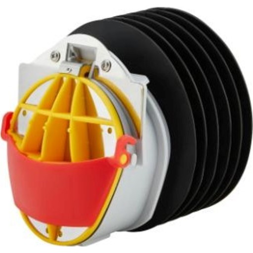 Fernco rørspjæld Ø100 mm, indvendig, tilbageløbsstop, til gråt spildevand billede