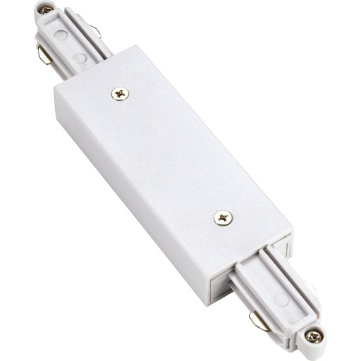 Midtertilslutning Faset 230v Påbygningsskinne Nordic White