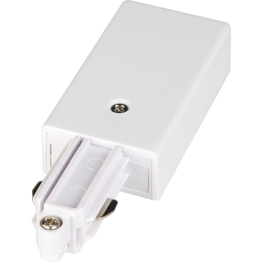 Nordtronic Square 1-faset tilslutning, venstre, hvid