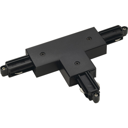 Square T-Stykke - Jord til højre - 1-Faset - Sort