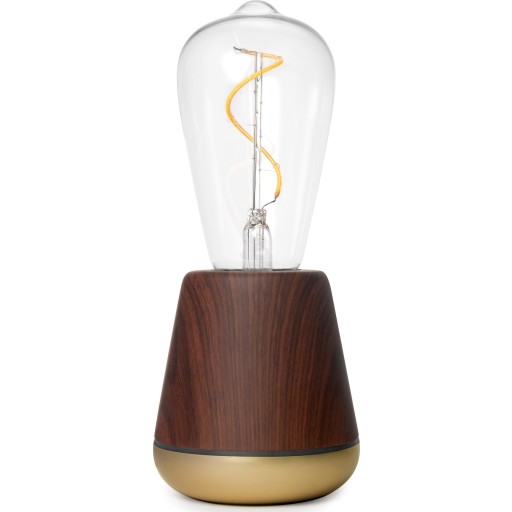 Billede af Humble One genopladelig bordlampe, valnød