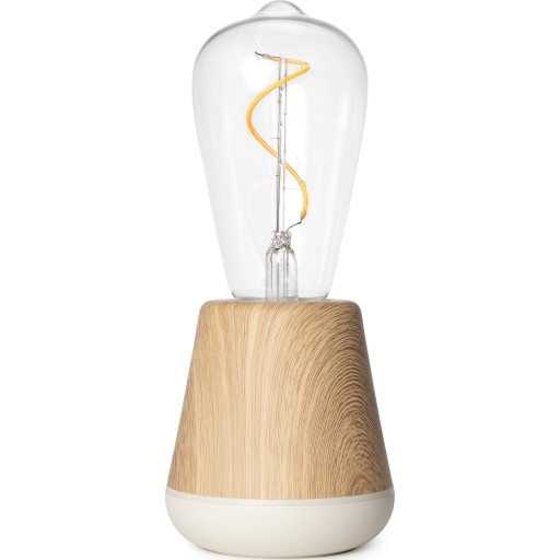 Billede af Humble One genopladelig bordlampe, lys eg
