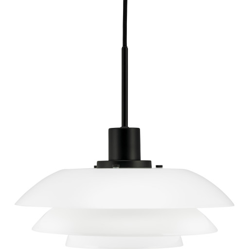 Dyberg Larsen DL31 pendellampa, opal/svart