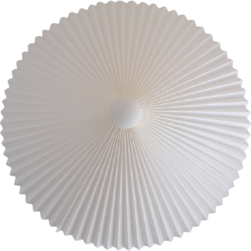 Plisse plafond/væglampe, É32 cm