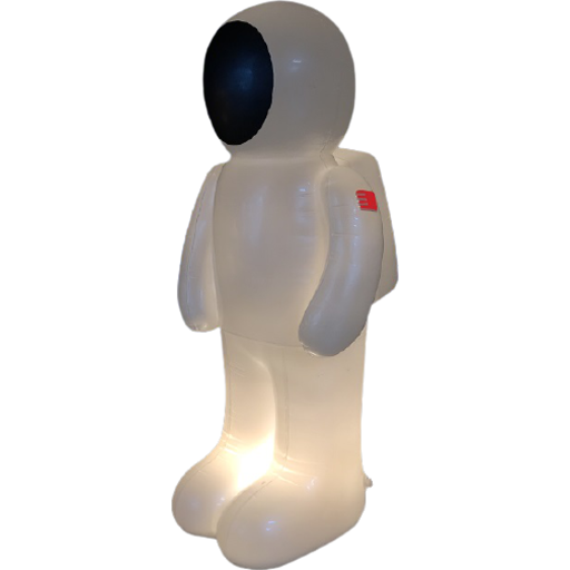 Space Man bordlampe, IP20, H270, hvit Backuptype - El