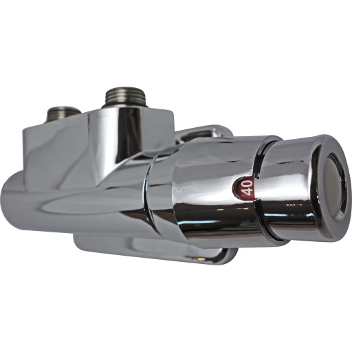 Kriss Twin ventilsæt, venstre, krom billede