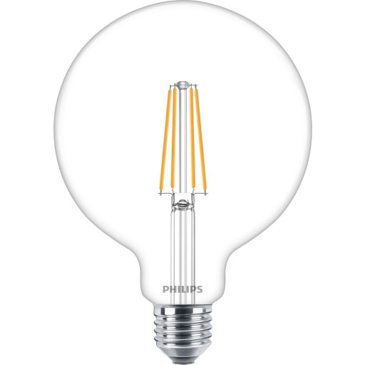 Billede af 6 stk Master Value LED Standard Dæmpbar 5,9W 927 E27 G120 klar 806lm