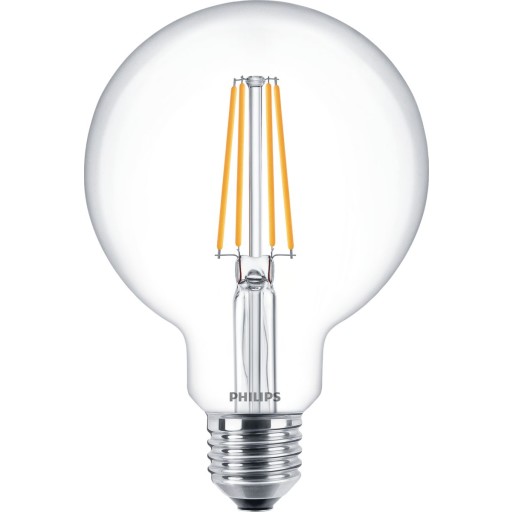 Billede af 6 stk CorePro LED Standard 7W 827 E27 G93 klar 806 lumen
