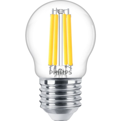 Billede af 10 stk Master Value LED Krone Dæmpbar 3,4W 927 E27 P45 klar 470lm