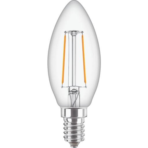 Philips CorePro E14 kronljuslampa, 2700K, 2W