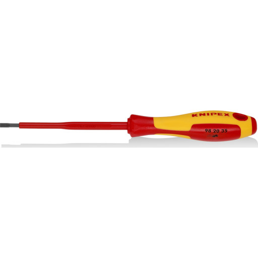 Knipex L-AUS skruetrækker, lige, 0,6x3,5x100 mm