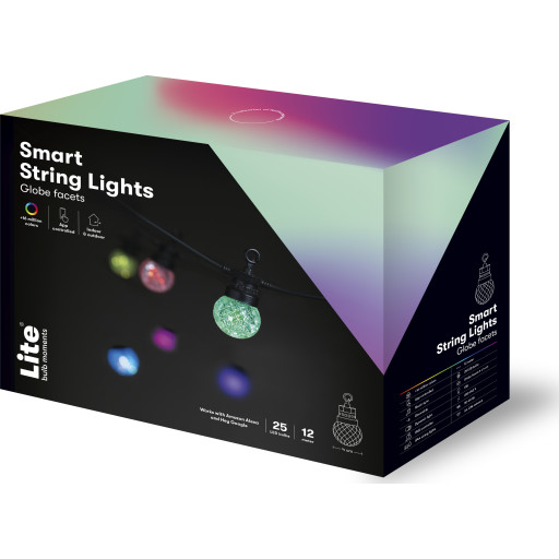Lite bulb moments utomhus ljusslinga