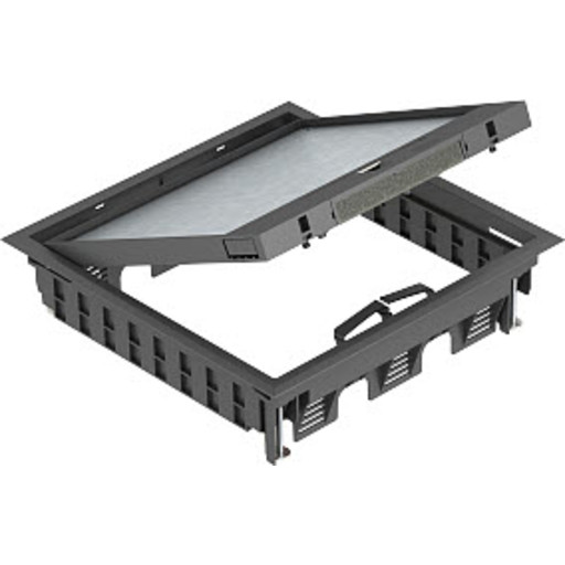 Gulvboks for universalmontering 264x264x67, GES9-3B U 9011