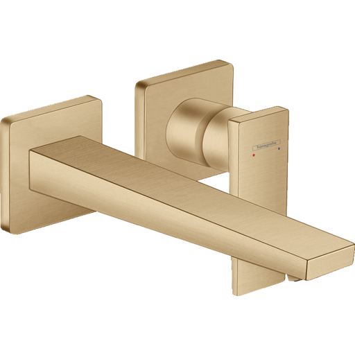 HANSGROHE ettgrepskran 225mm tut 2-hulls/rosett t/w veggfeste