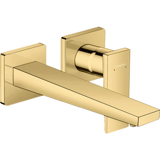 HANSGROHE ettgrepskran 225mm tut 2-hulls/rosett t/w veggfeste