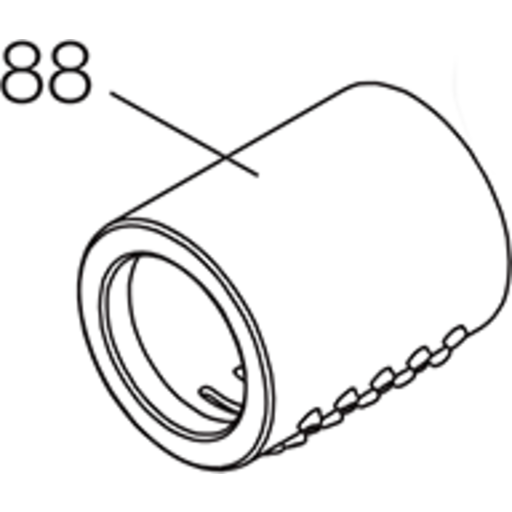 Vola hylster til 080 bruser med dyser, krom