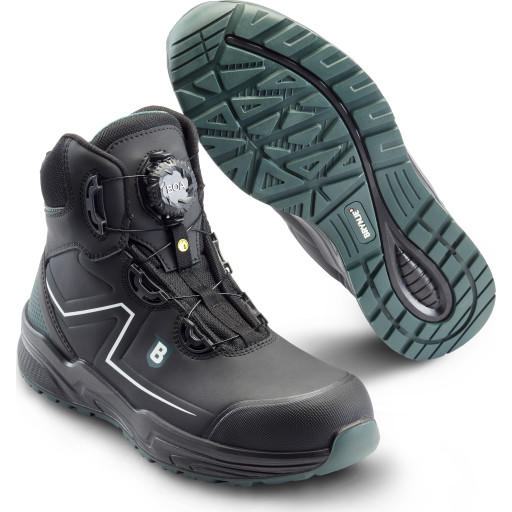 Brynje 307 Green Way Sikkerhedsstøvlet Boa® Pvc Fri S3 38