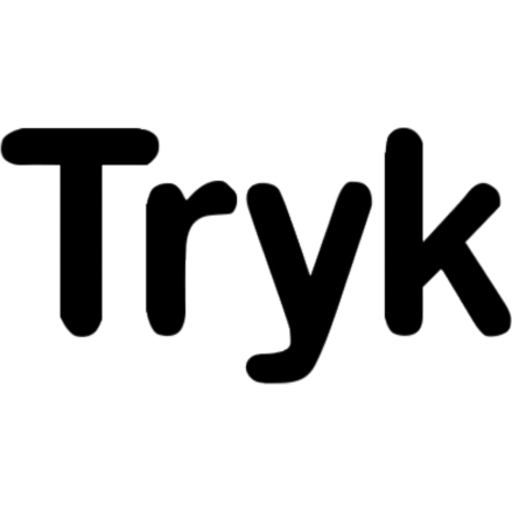Skilt 80 x 20 mm TRYKK