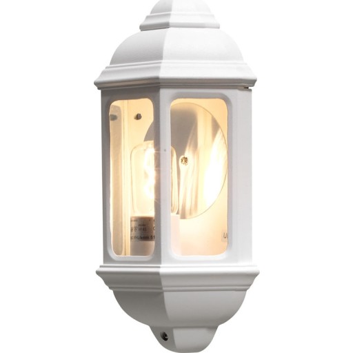 Konstsmide Cagliari vägglampa utomhus, vit