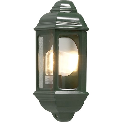 Konstsmide Cagliari vägglampa utomhus, grön