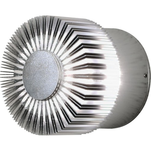 Konstsmide Monza vägglampa utomhus, grå