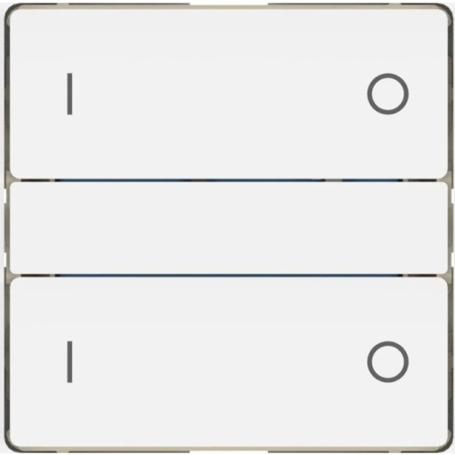 LAB3D Zigbee kontakt/lysdæmper til LK Fuga, tænd/sluk - hvid