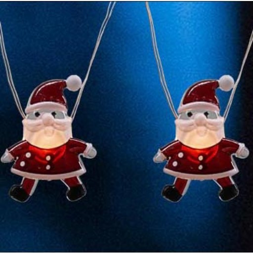 Veli Line LED batteriljusslinga med jultomten