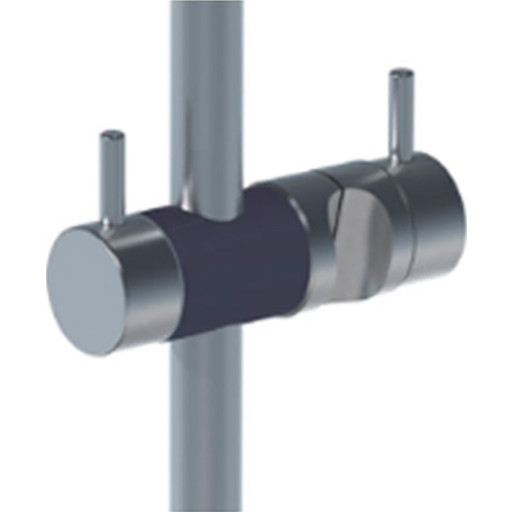 Vola holder til bruserstang 859, rustfrit stål