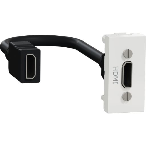 Billede af Unica Udtag enkelt HDMI hvid