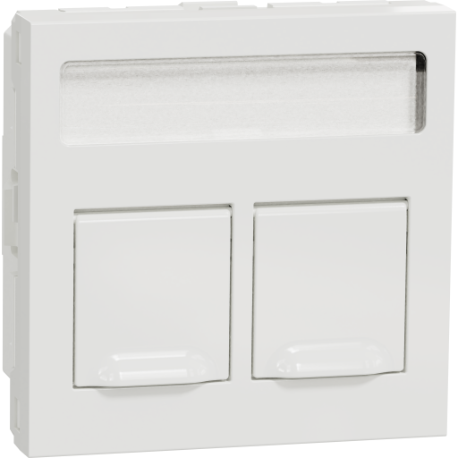 Billede af UDTAG 2XRJ45 S-ONE HVID