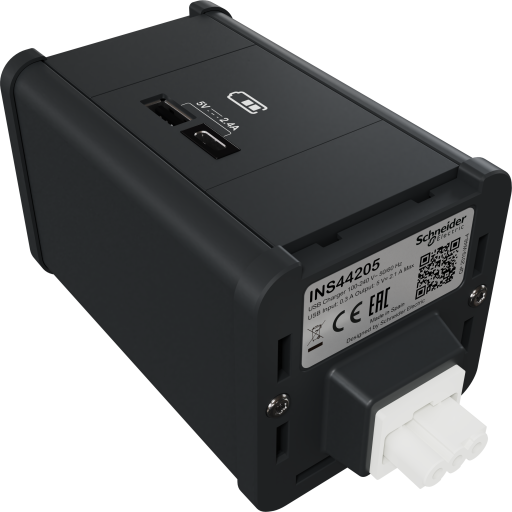 Billede af Unica Møbelboks USB A/C koksgrå