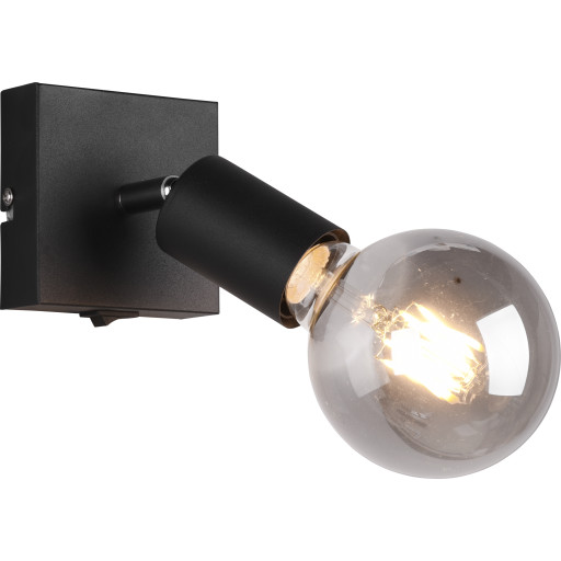 Trio Lighting Vannes vegglampe, sort Lamper &amp; el > Lamper &amp; spotter