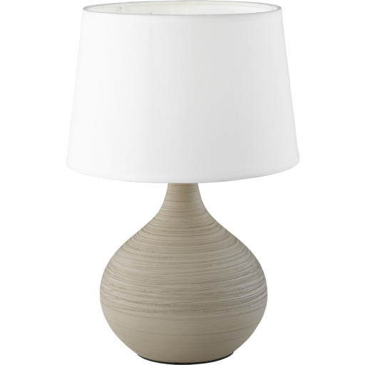 Trio Lighting Martin bordslampa, cappuccino