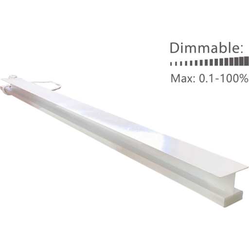 Green-ID LED Troldtekt Lysskinne 60 cm, innfelt, 4000K, 1-10V/Push Backuptype - El