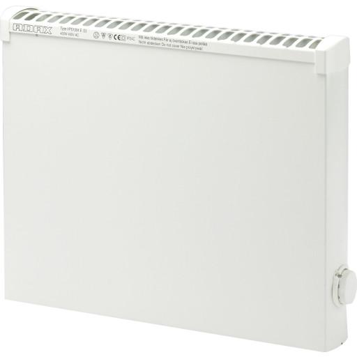 Adax VPS1004 el-radiator, 400W/400V, 6 m²