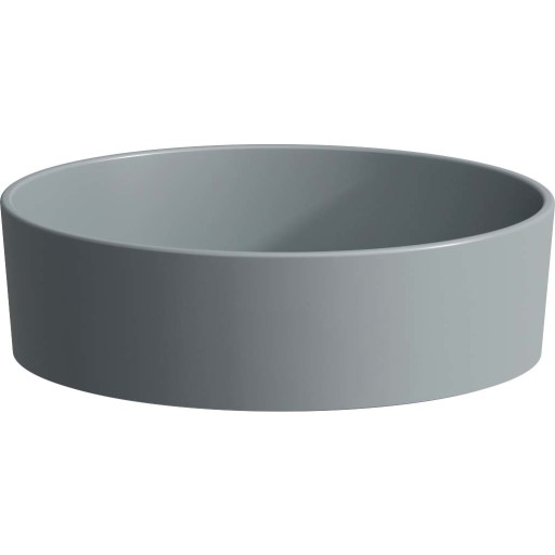 Kartell Laufen håndvask, Ø42 cm, mat grå