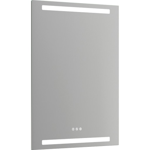 Dansani Level spejl med lys, dæmpbar, 60x80 cm