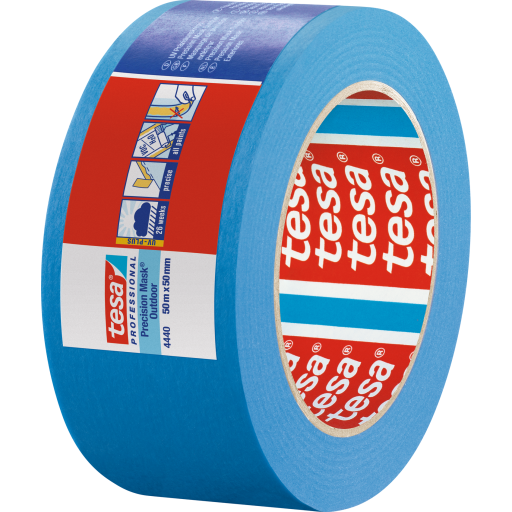 Tesa 4440 afdækningstape, 50 mm, 50 meter billede