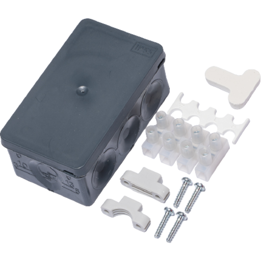 10 stk JA-US 90-55 membrandåse IP55 på 82x49x35 mm i antracit billede