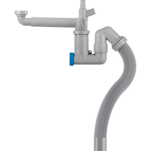 Jafo DB II diskbänksvattenlås, 1 1/2", grå