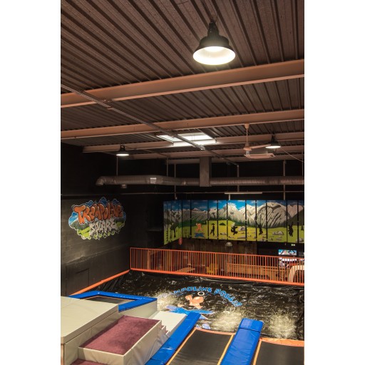 Billede af PARA FLAC DALI LED SORT 100W